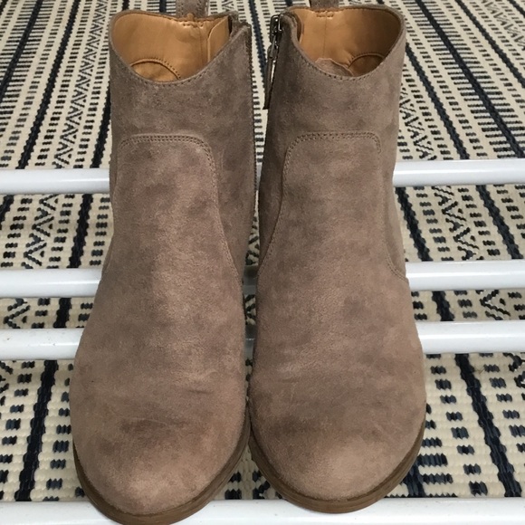 Franco Sarto Shoes - Franco Sarto Taupe Booties